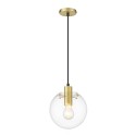 Light Prestige Puerto wisząca mała złota E27 złoty LP-004/1P S GD