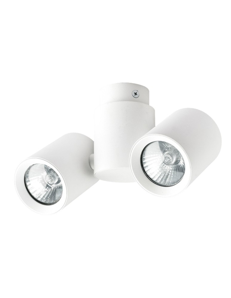 Spotlight ceiling lamps - Light Prestige Boston 2 white GU10 white LP-741/2W WH - product kolory-swiatla.pl 1