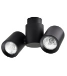 Spotlight ceiling lamps - Light Prestige Boston 2 black GU10 black LP-741/2W BK - product 1