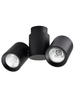Light Prestige Boston 2 black GU10 black LP-741/2W BK