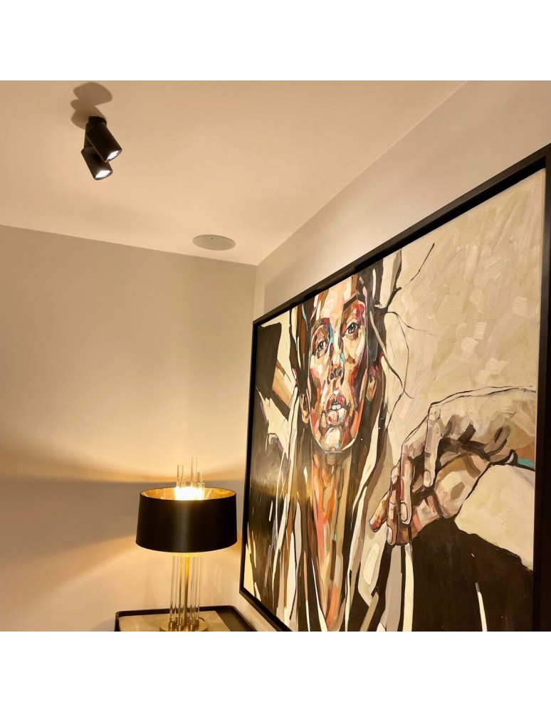 Spotlight ceiling lamps - Light Prestige Boston 2 black GU10 black LP-741/2W BK - product kolory-swiatla.pl 2