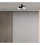 Spotlight ceiling lamps - Light Prestige Boston 2 black GU10 black LP-741/2W BK - product 5