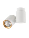 Light Prestige Boston 1 white with gold ring GU10 white LP-741/1W WH/GD