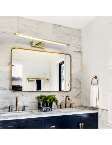 Light Prestige Isla large gold wall lamp with IP44 3000K LED gold GS-LWB-20W/3 GOLD - product 2