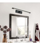 Bathroom wall lamps - Light Prestige Isla medium black wall lamp with IP44 3000K LED black GS-LWB-12W/3 BK - product 2