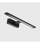 Bathroom wall lamps - Light Prestige Isla medium black wall lamp with IP44 3000K LED black GS-LWB-12W/3 BK - product 9