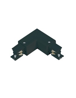 Light Prestige Łącznik L 3F prawy czarny  LP-552/3F R BK