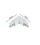 Accessories for 3 phase busbars - Light Prestige Switch L 3F right white LP-552/3F R WH - product 3