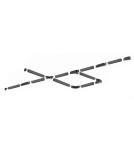 Accessories for 3 phase busbars - Light Prestige Switch L 3F right white LP-552/3F R WH - product 4