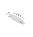 Accessories for 3 phase busbars - Light Prestige Central Supply 3F white LP-551/3F WH - product 3