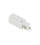 Accessories for 3 phase busbars - Light Prestige 3F end supply white LP-555/3F WH - product 1
