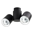 Spotlight ceiling lamps - Light Prestige Boston 2 black with white ring GU10 black LP-741/2W BK/WH - product 1
