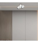 Spotlight ceiling lamps - Light Prestige Boston 2 white with black ring GU10 white LP-741/2W WH/BK - product 3