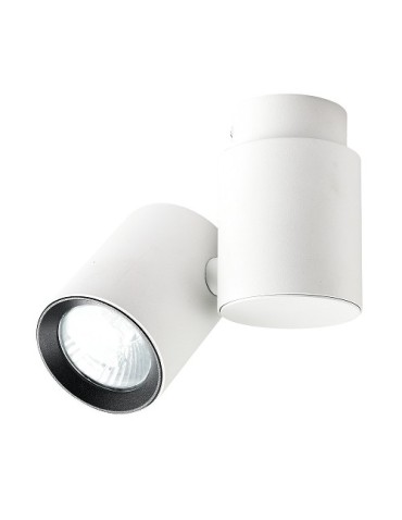 Light Prestige Boston 1 white with black ring GU10 white LP-741/1W WH/BK