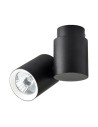 View Light Prestige Boston 1 black with white ring GU10 black LP-741/1W BK/WH