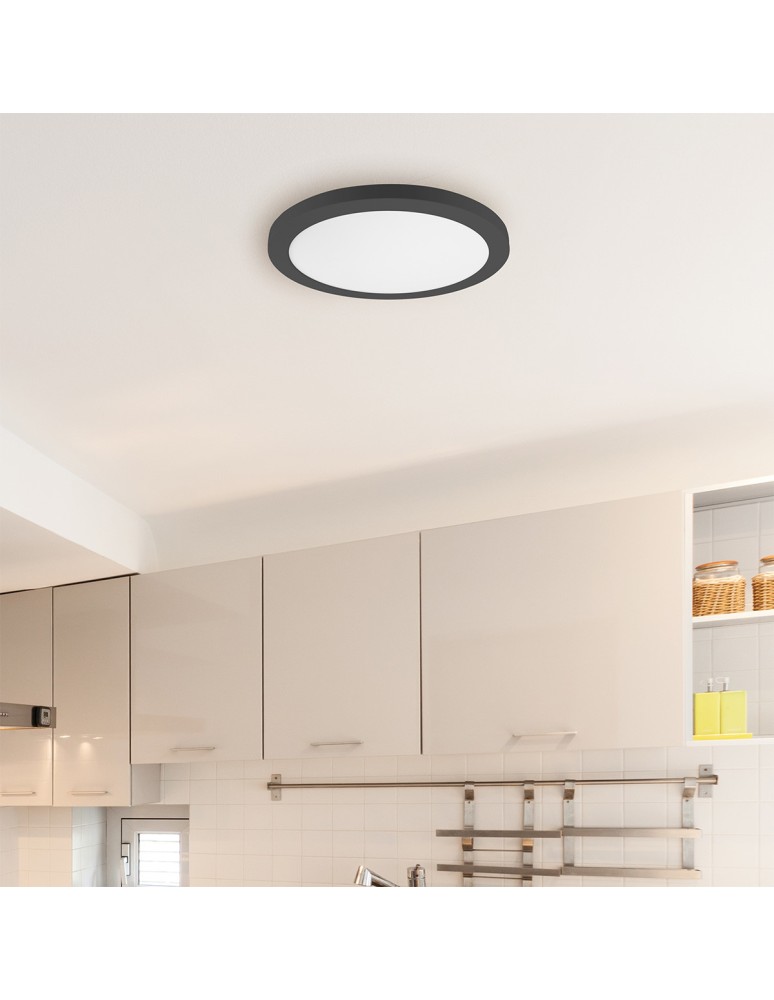 Plafonds - Light Prestige York plafond 2 in 1 4000K black LED black LP-330/1C 4BK - product kolory-swiatla.pl 3