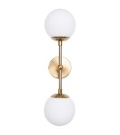 Wall lamps - Light Prestige Dorado wall lamp 2 gold L 2xG9 gold / white - product 1