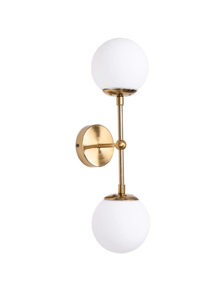 Wall lamps - Light Prestige Dorado wall lamp 2 gold L 2xG9 gold / white - product kolory-swiatla.pl 2