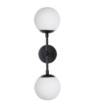 Wall lamps - Light Prestige Dorado wall lamp 2 black L 2xG9 Black - product 1