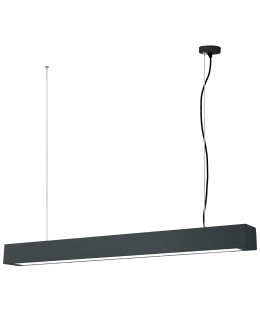 Light Prestige Ibros lampa wisząca czarna duża 24W 3000K IP20 LP-7001/1P 20 BK-93 24/3 1xLED czarny