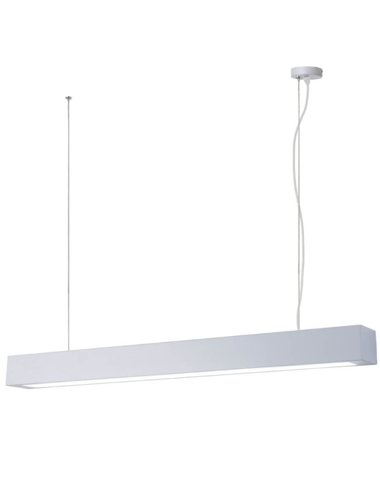 LED pendant lamps - Light Prestige Ibros pendant lamp white large 24W 3000K IP20 LP-7001/1P 20 WH-93 24/3 1xLED white - product kolory-swiatla.pl 1