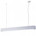 Light Prestige Ibros lampa wisząca biała duża 24W 3000K IP20 LP-7001/1P 20 WH-93 24/3 1xLED biały