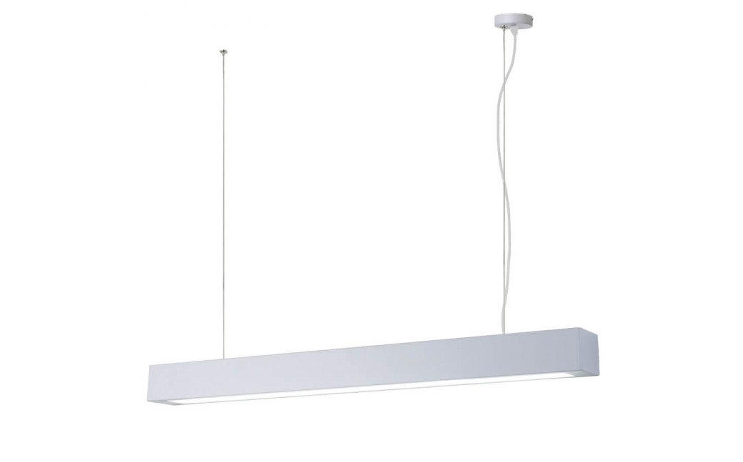 Light Prestige Ibros lampa wisząca biała duża 24W 3000K IP20 LP-7001/1P 20 WH-93 24/3 1xLED biały