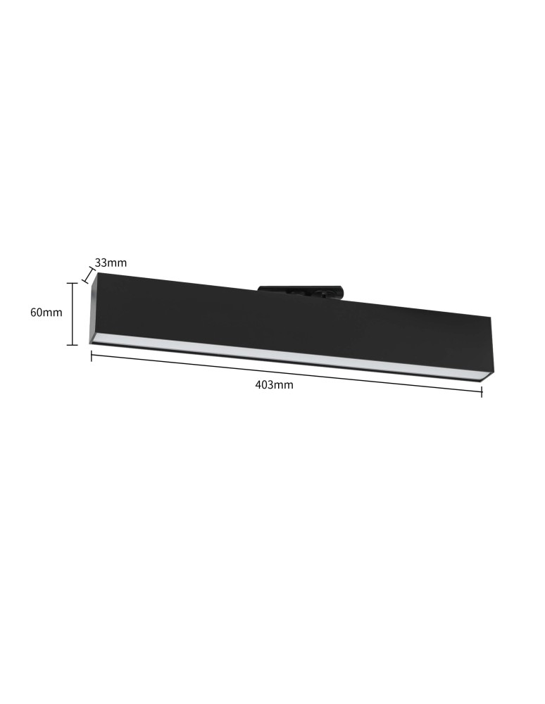 Track lighting - Light Prestige Moon spotlight for busbar black 1F 4000K LP-559/4 R-1F BK 1xLED black - product kolory-swiatla.pl 3