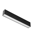 Lamps for 3-phase busbars - Light Prestige Moon spotlight for busbar black 3F 4000K LP-559/4 R-3F BK 1xLED black - product 1