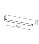 Lamps for 3-phase busbars - Light Prestige Moon spotlight for busbar black 3F 4000K LP-559/4 R-3F BK 1xLED black - product 3