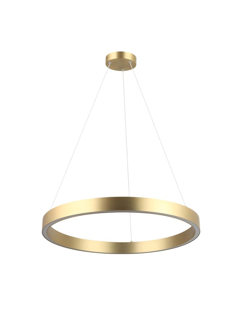 Pendant lamps circles - Light Prestige Midway small gold Triangle pendant lamp LP-033/1P S GD Triangle 1xLED Gold - product kolory-swiatla.pl 1