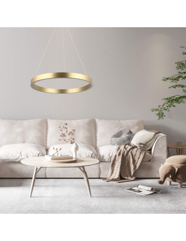 Light Prestige Midway lampa wisząca mała złota Triangle LP-033/1P S GD Triangle 1xLED Złoty - produkt 2