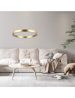 Light Prestige Midway lampa wisząca mała złota Triangle LP-033/1P S GD Triangle 1xLED Złoty - produkt 2