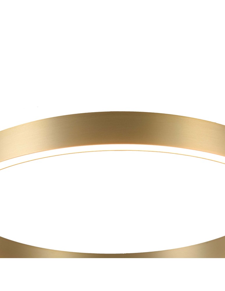 Pendant lamps circles - Light Prestige Midway small gold Triangle pendant lamp LP-033/1P S GD Triangle 1xLED Gold - product kolory-swiatla.pl 7