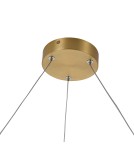Pendant lamps circles - Light Prestige Midway small gold Triangle pendant lamp LP-033/1P S GD Triangle 1xLED Gold - product 9