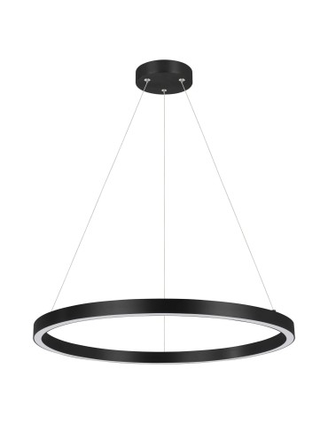 Light Prestige Midway small black Triangle pendant lamp LP-033/1P S BK Triangle 1xLED Black