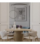 Pendant lamps circles - Light Prestige Midway small black Triangle pendant lamp LP-033/1P S BK Triangle 1xLED Black - product 2