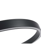 Pendant lamps circles - Light Prestige Midway small black Triangle pendant lamp LP-033/1P S BK Triangle 1xLED Black - product 7