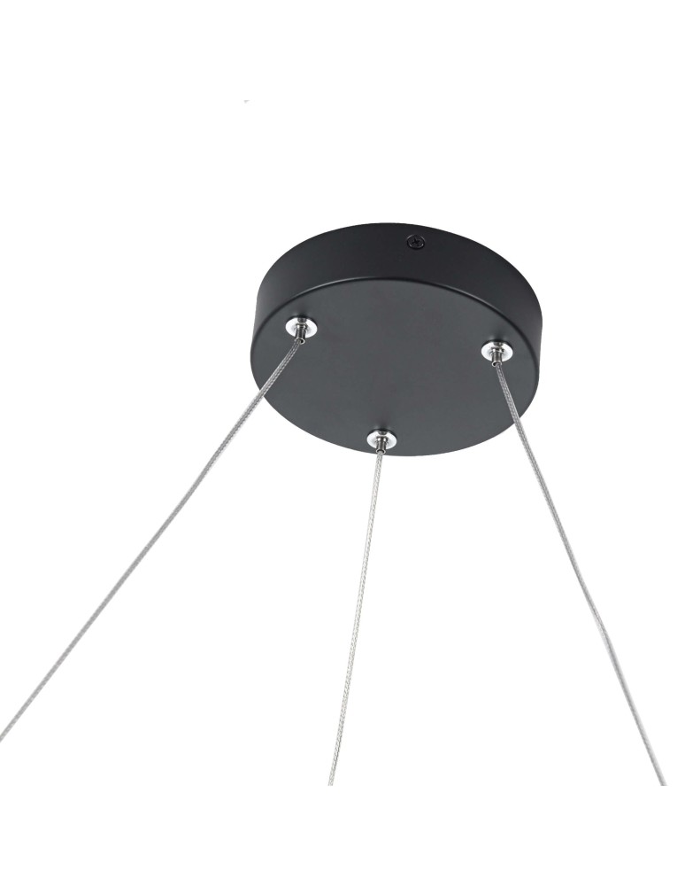 Pendant lamps circles - Light Prestige Midway small black Triangle pendant lamp LP-033/1P S BK Triangle 1xLED Black - product kolory-swiatla.pl 10