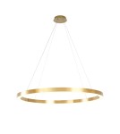 Pendant lamps circles - Light Prestige Midway LED pendant lamp 1x65W gold shiny LP-033/1P XL GD Shiny - product 1