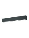 Light Prestige Ibros medium black wall lamp with IP44 3000K GS-LWA-9W 3000K BK 1xLED black