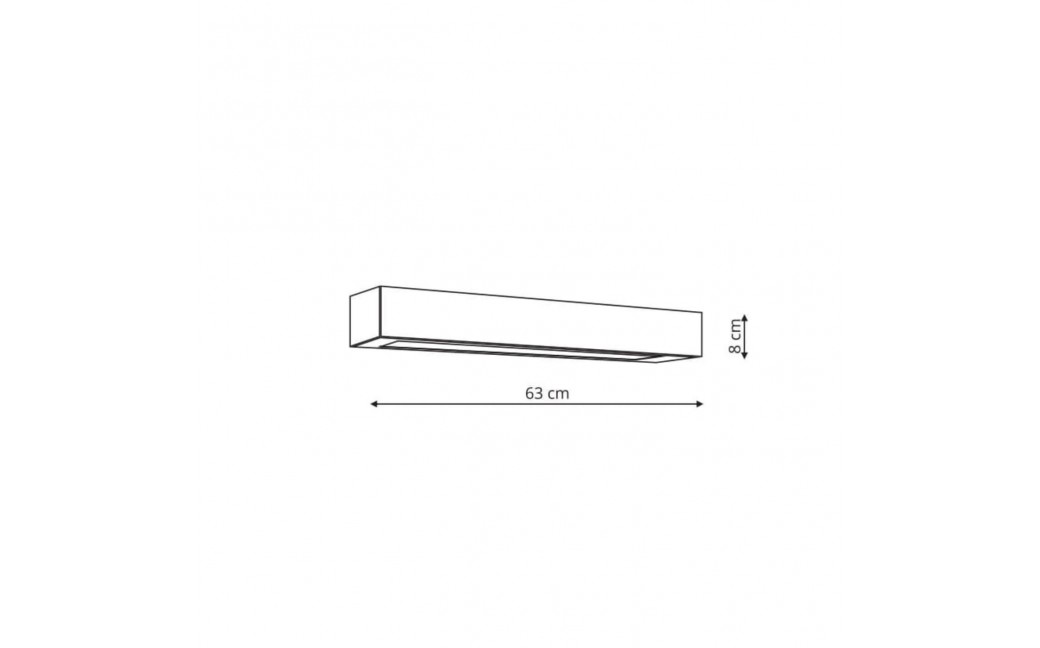 Light Prestige Ibros kinkiet czarny sredni z IP44 3000K GS-LWA-9W 3000K BK 1xLED czarny