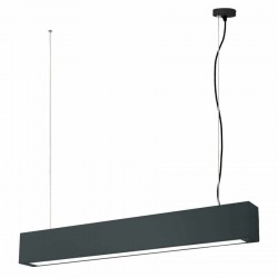 Light Prestige Ibros lampa wisząca czarna średnia 18W 4000K IP20 LP-7001/1P 20 BK-63 18/4 1xLED czarny