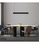 LED pendant lamps - Light Prestige Ibros medium black 18W 4000K IP20 pendant lamp LP-7001/1P 20 BK-63 18/4 1xLED black - product 2