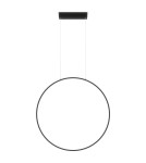 Pendant lamps circles - Light Prestige Mirror pendant lamp large black IP44 LP-999/1P L BK 1xLED black - product 1