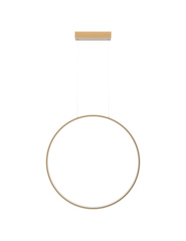 Light Prestige Mirror wisząca duża złota 1xLED IP44 złoty LP-999/1P L GD