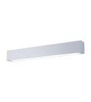 Bathroom wall lamps - Light Prestige Ibros medium white wall lamp with IP44 3000K GS-LWA-9W 3000K WH 1xLED white - product 1