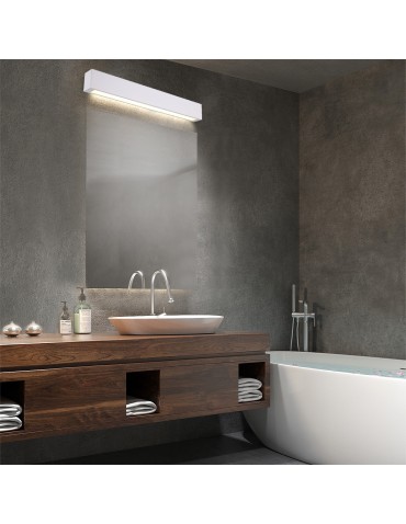 Light Prestige Ibros kinkiet biały średni z IP44 3000K  GS-LWA-9W 3000K WH  1xLED biały - produkt 2