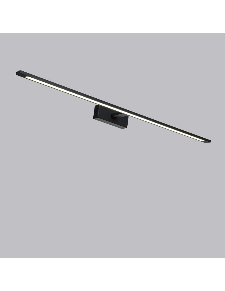 Bathroom wall lamps - Light Prestige Wall lamp Isla XXL CCT 1xLED black IP44 GS-LWB-32W BK CCT - product kolory-swiatla.pl 5
