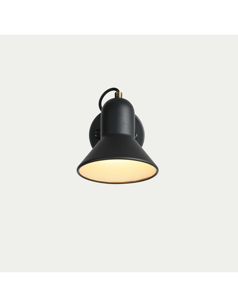 Loft wall lamps - industrial - Light Prestige Astama wall lamp black E27 black LP-1122/1W BK - product kolory-swiatla.pl 3
